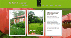 Desktop Screenshot of gite-petit-coucut.com